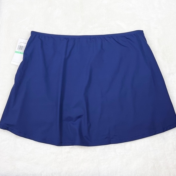 NWT Jantzen Faux Wrap Swim Overskirt in Mare Navy - Picture 4 of 5